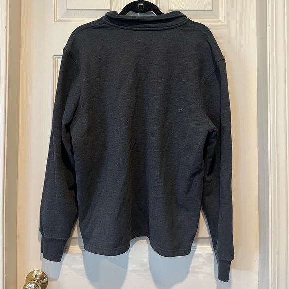 Gray button up sweater - Picture 2 of 2